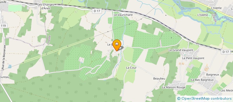 localisation de l'entreprise MONSIEUR PROSPER OGINSKI  CHEILLE