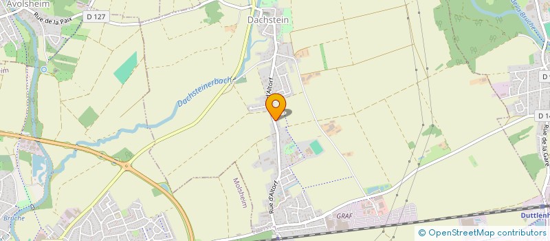 localisation de l'entreprise MONSIEUR PROSPER ROCHEL  DACHSTEIN