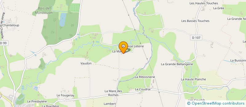 localisation de l'entreprise MONSIEUR PROSPER ROSSIGNOL  MOULINS