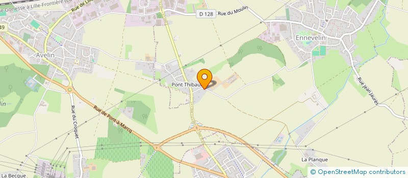 localisation de l'entreprise MONSIEUR PRUDENT VERDIERE  ENNEVELIN