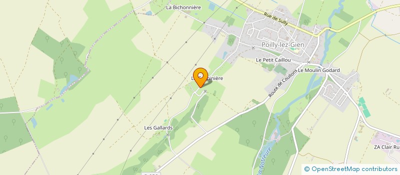 localisation de l'entreprise MONSIEUR PRZEMYSLAW LOBODA à POILLY-LEZ-GIEN