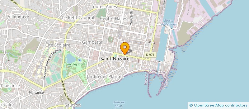 localisation de l'entreprise MONSIEUR PRZEMYSLAW LUKASIAK  SAINT-NAZAIRE