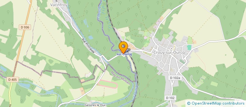 localisation de l'entreprise MONSIEUR PRZEMYSLAW MACKIEWICZ  VARINFROY