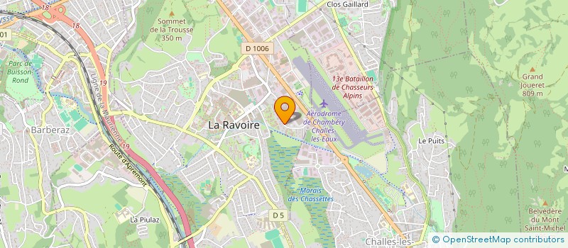 localisation de l'entreprise MONSIEUR PUIU ANCA  LA RAVOIRE