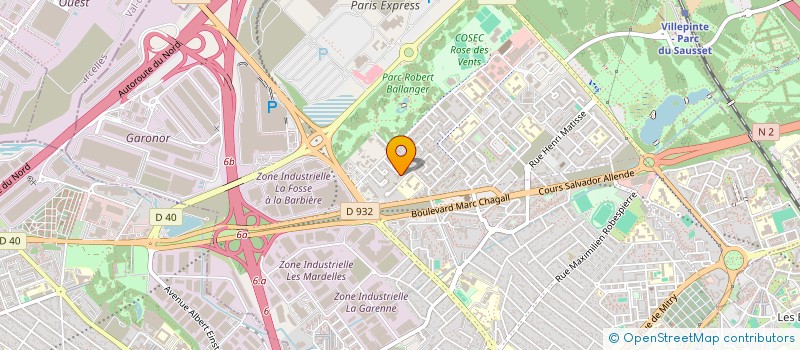 localisation de l'entreprise MONSIEUR PULLANIVALAPPIL MILINT à AULNAY-SOUS-BOIS