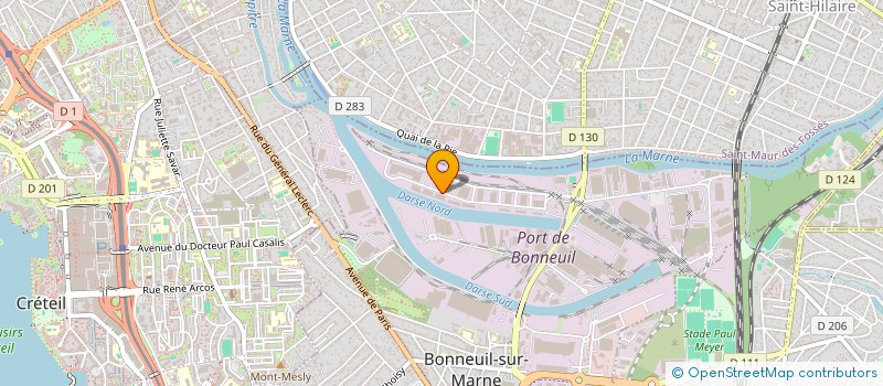 localisation de l'entreprise MONSIEUR PULPAX TANGONG KWAH  BONNEUIL SUR MARNE