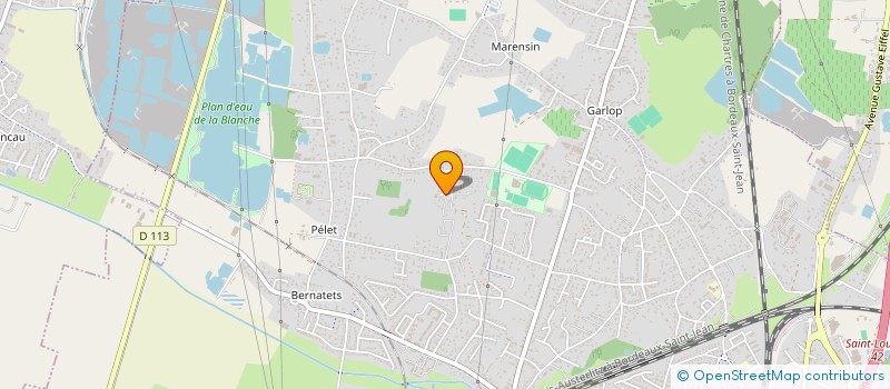 localisation de l'entreprise MONSIEUR PUNKY BAPTISTE  AMBARES-ET-LAGRAVE