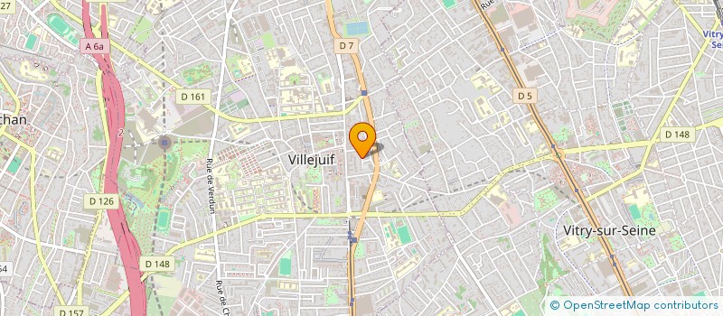 localisation de l'entreprise MONSIEUR PUQI LIU à VILLEJUIF
