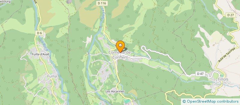 localisation de l'entreprise MONSIEUR PURANSINGH JEEWON  CORNEILLA-DE-CONFLENT