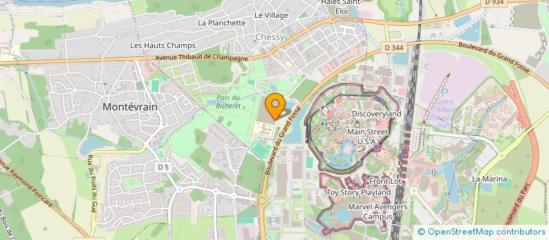 localisation de l'entreprise MONSIEUR PURUSHOTHAMAN DJEARAMALU  CHESSY