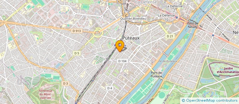 localisation de l'entreprise MONSIEUR PUTEAUX AZIMO PLOMBIER  PUTEAUX