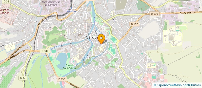 localisation de l'entreprise MONSIEUR QADIR AHMADI à VERDUN