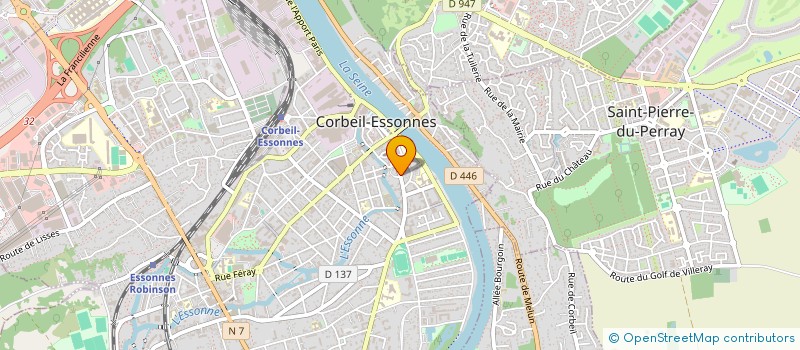 localisation de l'entreprise MONSIEUR QADIR LANDOU à CORBEIL-ESSONNES