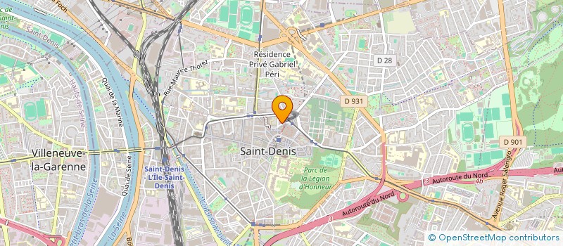 localisation de l'entreprise MONSIEUR QAHER MARUF à SAINT-DENIS