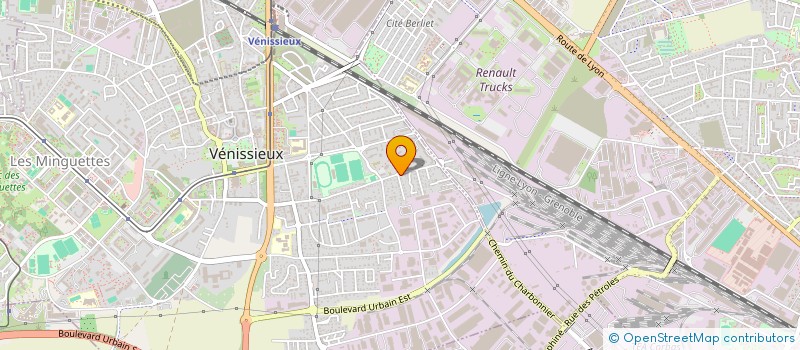 localisation de l'entreprise MONSIEUR QAIS BEGUELLEL  VENISSIEUX
