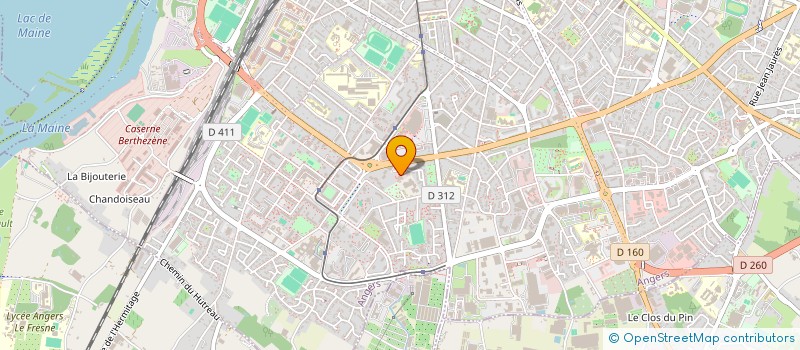 localisation de l'entreprise MONSIEUR QAIS GHAFORI à ANGERS