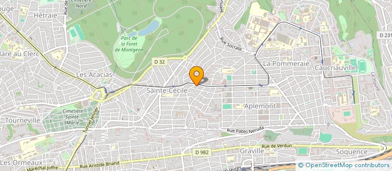 localisation de l'entreprise MONSIEUR QAIS HOTAK  LE HAVRE