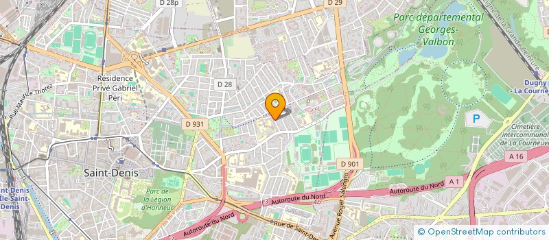 localisation de l'entreprise MONSIEUR QAISER FAIZ  SAINT-DENIS