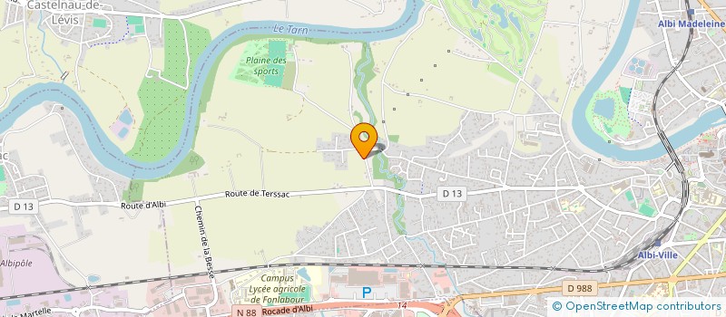 localisation de l'entreprise MONSIEUR QALB AL ASSAD DAOUD à ALBI