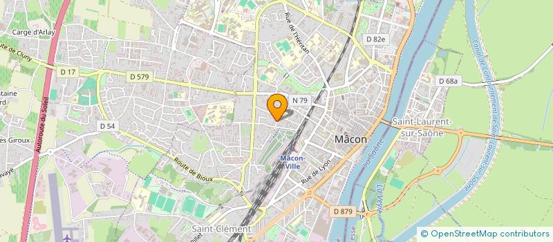 localisation de l'entreprise MONSIEUR QAMAR ASLOUGH à MACON