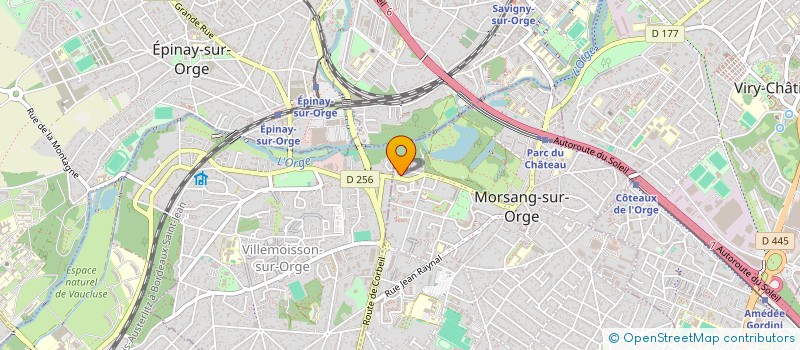 localisation de l'entreprise MONSIEUR QAMAR HUSSAIN à MORSANG-SUR-ORGE