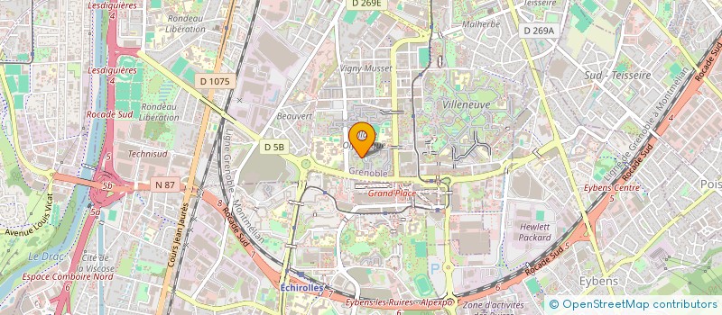 localisation de l'entreprise MONSIEUR QANDAGHA NIAZAI  GRENOBLE