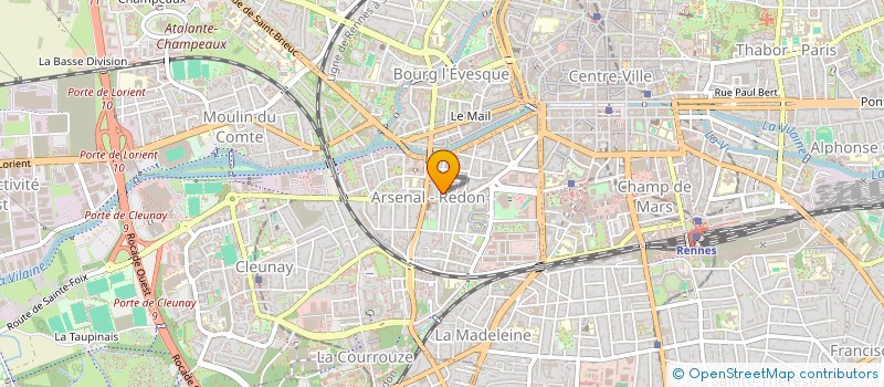 localisation de l'entreprise MONSIEUR QANDAHARI ZAZAI  RENNES