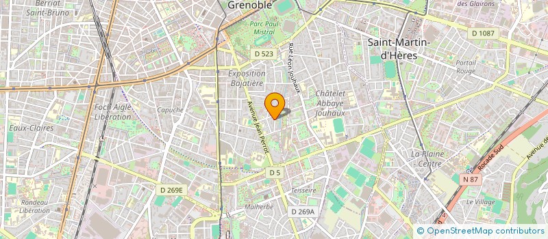 localisation de l'entreprise MONSIEUR QASAM MOHAMMAD  GRENOBLE