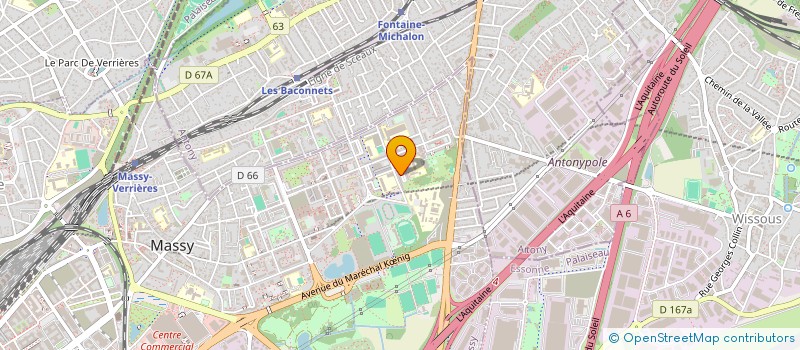 localisation de l'entreprise MONSIEUR QASSAM ALSADI à MASSY