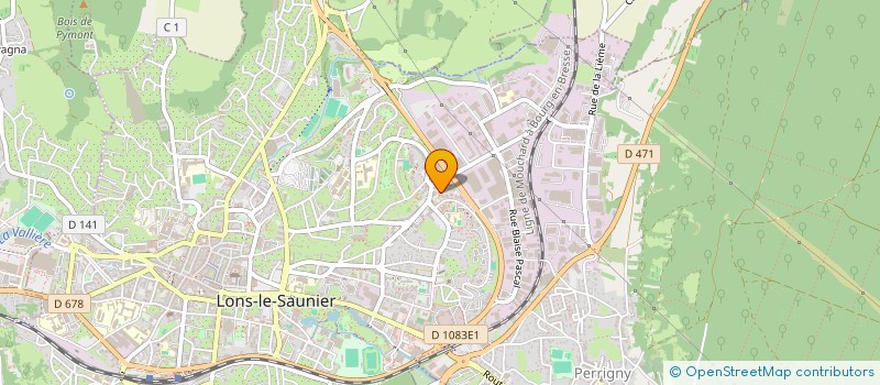 localisation de l'entreprise MONSIEUR QENDRIM HAJDARI à LONS-LE-SAUNIER