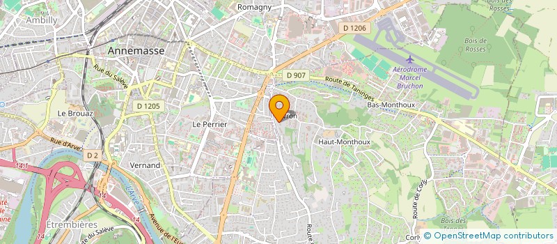 localisation de l'entreprise MONSIEUR QENDRIM HYSENAJ  VETRAZ-MONTHOUX