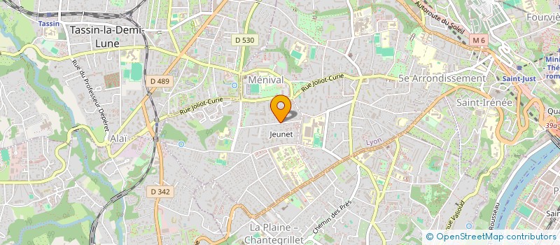 localisation de l'entreprise MONSIEUR QENDRIM RRUSTEMI  LYON