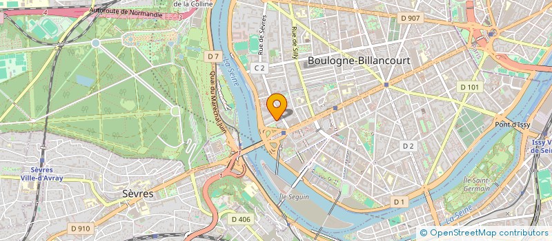 localisation de l'entreprise MONSIEUR QI MA à BOULOGNE-BILLANCOURT