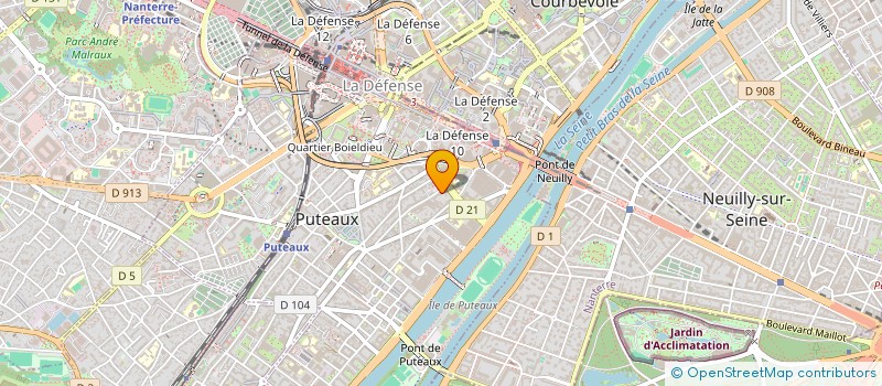 localisation de l'entreprise MONSIEUR QING TIAN à PUTEAUX