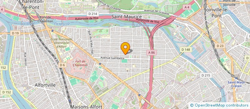 localisation de l'entreprise MONSIEUR QING WANG  MAISONS-ALFORT