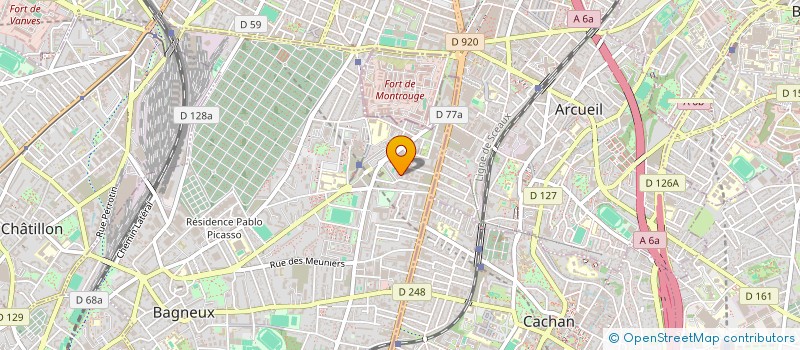 localisation de l'entreprise MONSIEUR QINGBIN SUN à BAGNEUX