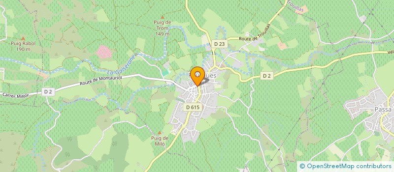 localisation de l'entreprise MONSIEUR QUAILANE M'HAMDI  FOURQUES