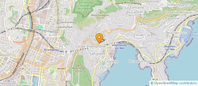 localisation de l'entreprise MONSIEUR QUAIS HAMADOU à NICE