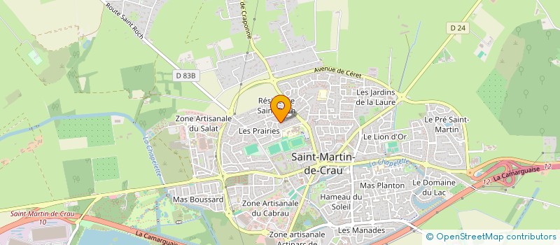 localisation de l'entreprise MONSIEUR QUANG HUU DINH à SAINT-MARTIN-DE-CRAU