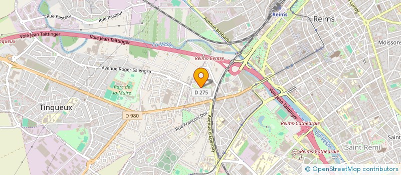 localisation de l'entreprise MONSIEUR QUANG LUAN PHAN  REIMS