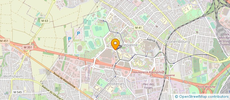 localisation de l'entreprise MONSIEUR QUANG NGUYEN à STRASBOURG