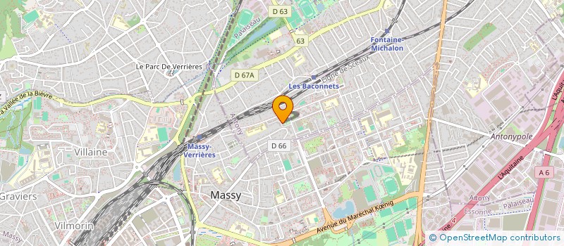 localisation de l'entreprise MONSIEUR QUANG-SON NGUYEN à ANTONY