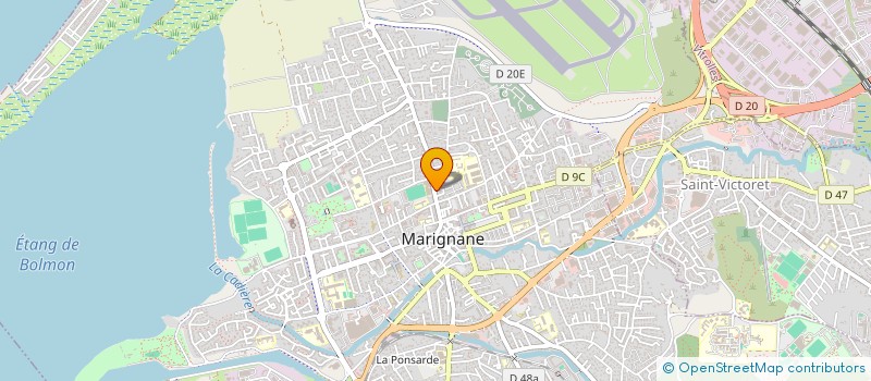 localisation de l'entreprise MONSIEUR QUANG TRINH  MARIGNANE
