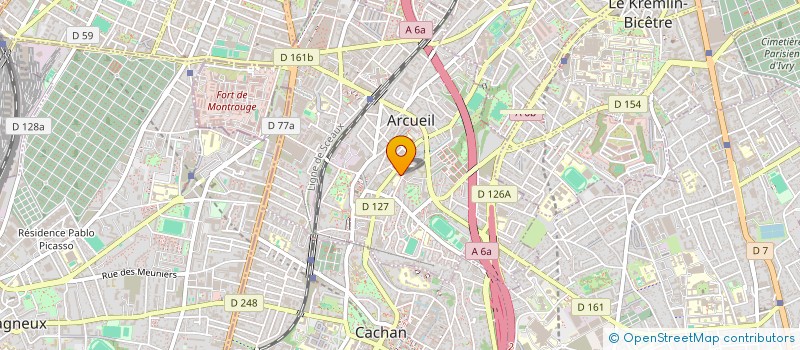 localisation de l'entreprise MONSIEUR QUANG TRUNG NGUYEN  ARCUEIL