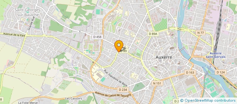 localisation de l'entreprise MONSIEUR QUDRATULLAH AHMADZAI à AUXERRE