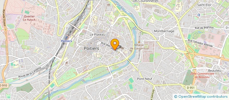 localisation de l'entreprise MONSIEUR QUDRATULLAH IBRAHIMI  POITIERS