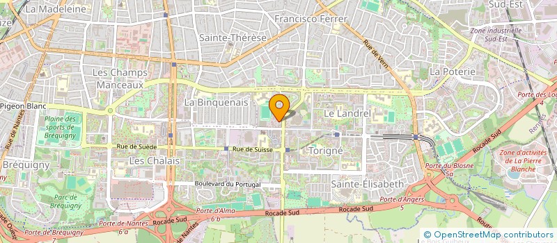 localisation de l'entreprise MONSIEUR QUDRATULLAH NAWAB  RENNES