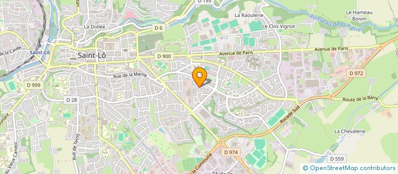 localisation de l'entreprise MONSIEUR QUDRATULLAH NOORI  SAINT-LO