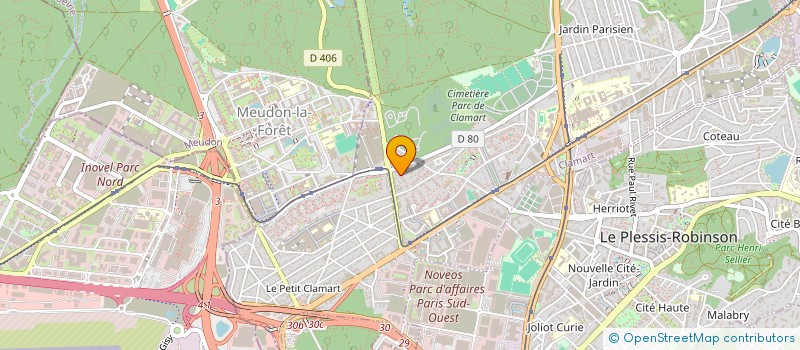 localisation de l'entreprise MONSIEUR QUEBA MANGAL à CLAMART