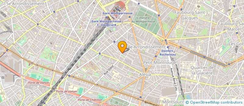 localisation de l'entreprise MONSIEUR QUEENY MOREL  PARIS